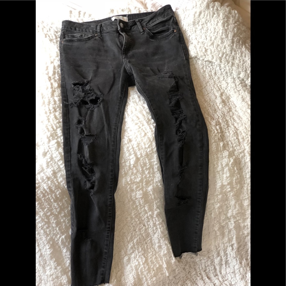 LA Forever 21 Cut Jeans